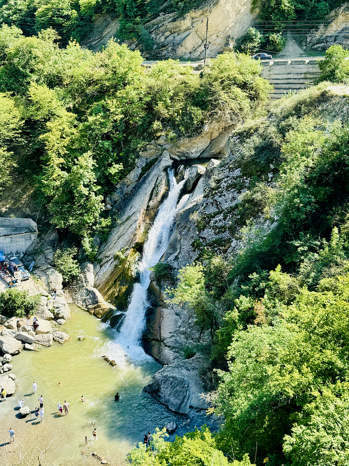 Хучнинский (или Ханагский) водопад