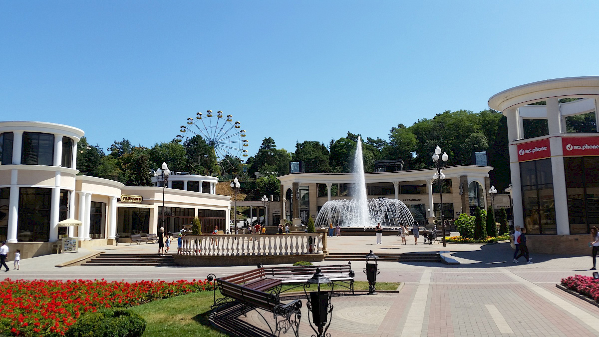 Цветомузыкальный фонтан